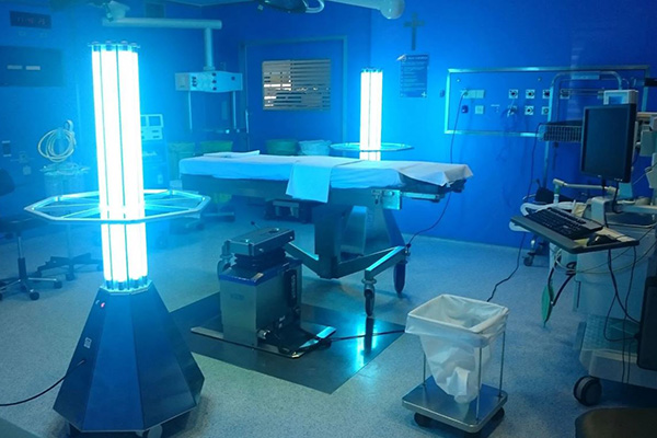 Lámparas de luz UV para esterilizar AeroMed Modelo Infinity